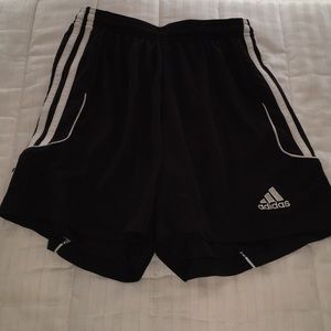 BLACK ADIDAS SHORTS